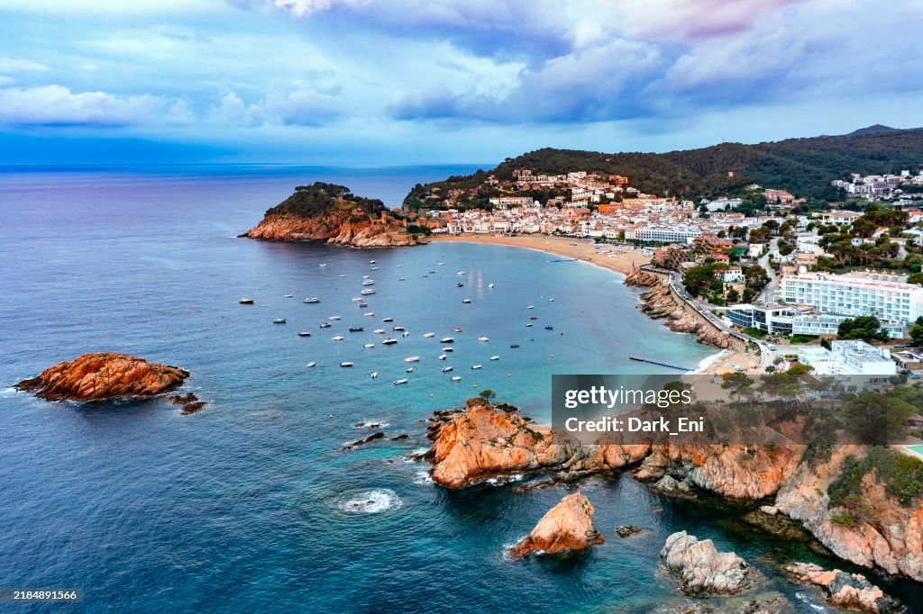 Tossa de Mar at Sunrise, Spain