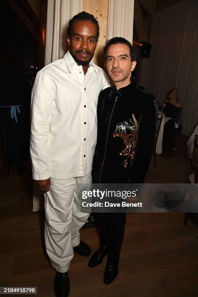 And Imran Amed, Founder, CEO & Editor-in-Chief, The Business of Fashion attend the BoF VOICES Gala Dinner and Party at Soho Farmhouse on November 14,...