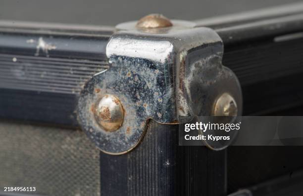 equipment storage box - rivet fashion item stock pictures, royalty-free photos & images
