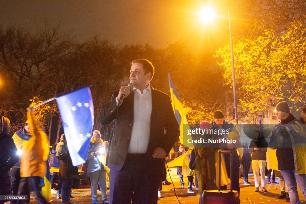 Ukraine Demo To Marks 1000 Days War Between Ukraine And Russia In Cologne