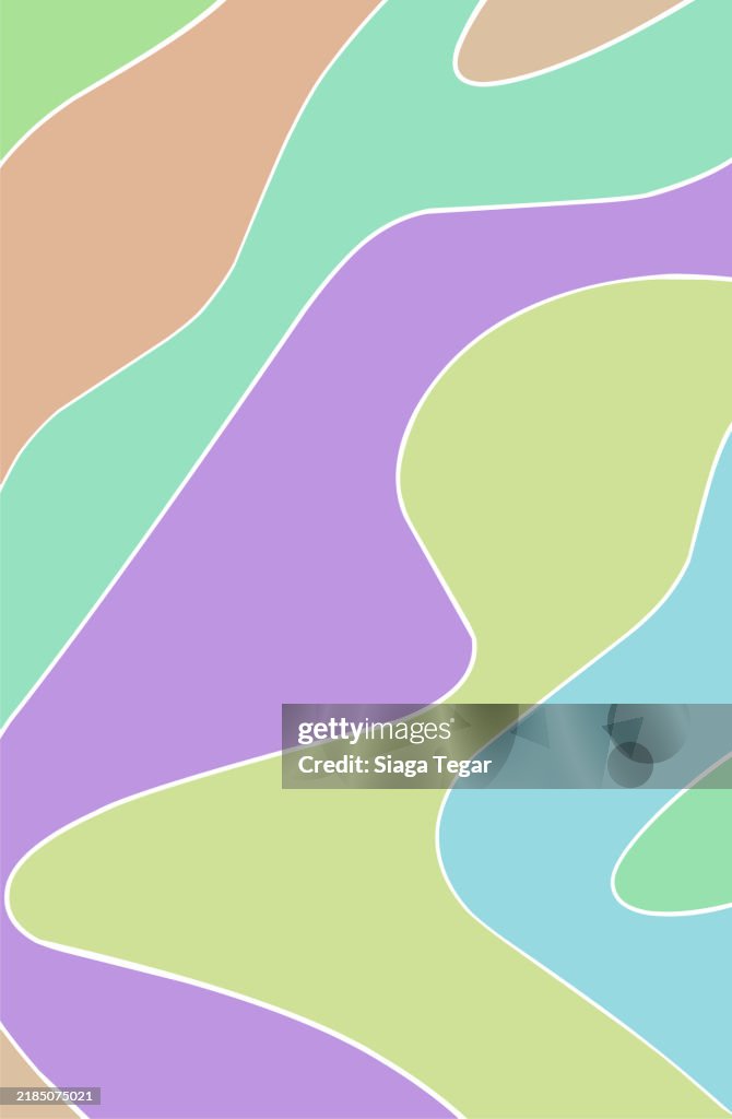 Abstrack Flow Abstrack Flow Liquid Soft Color Background Portrait High-Res Vector ...