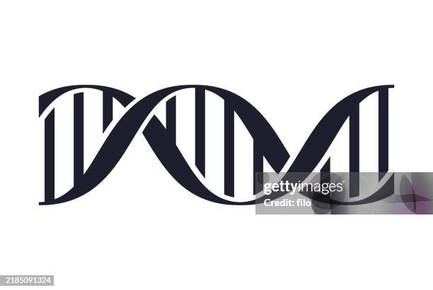 dna symbol design element - molecule icon stock illustrations
