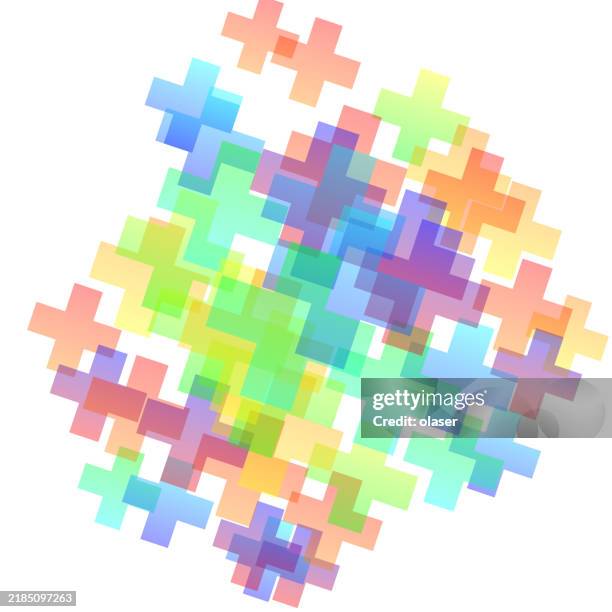 Colorfull Plus Sign 115 Aqua Plus Stock Photos, High-Res Pictures, and Images - Getty Images