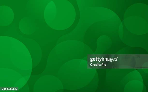 abstract green gradient blob background - fizz bubbles stock illustrations