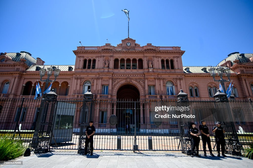 Visit Of The Italian Prime Minister Giorgia Meloni To Argentina