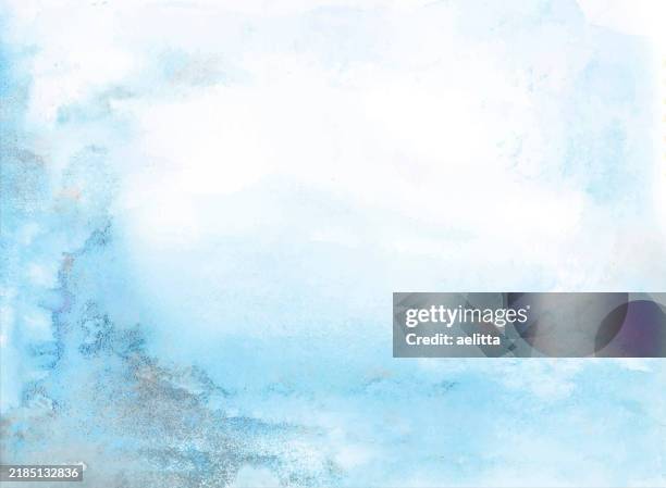abstract watercolor background. gray. blue. - silver background texture stock illustrations