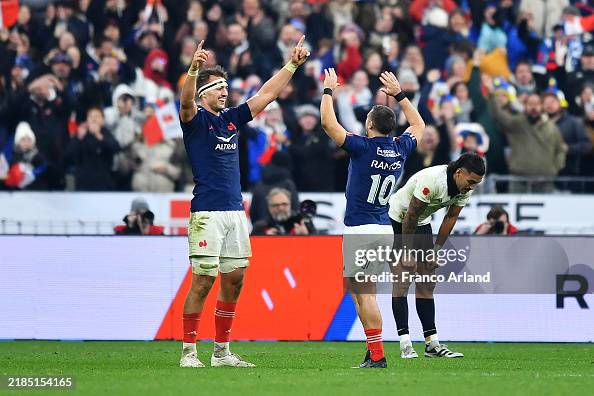 A Roumat Alexandre Roumat and Thomas Ramos celebrate victory at full-time ...