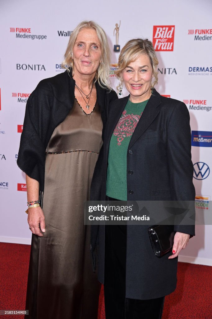 Heike Rath Award winner Heike Rath and Gesine Cukrowski attend the