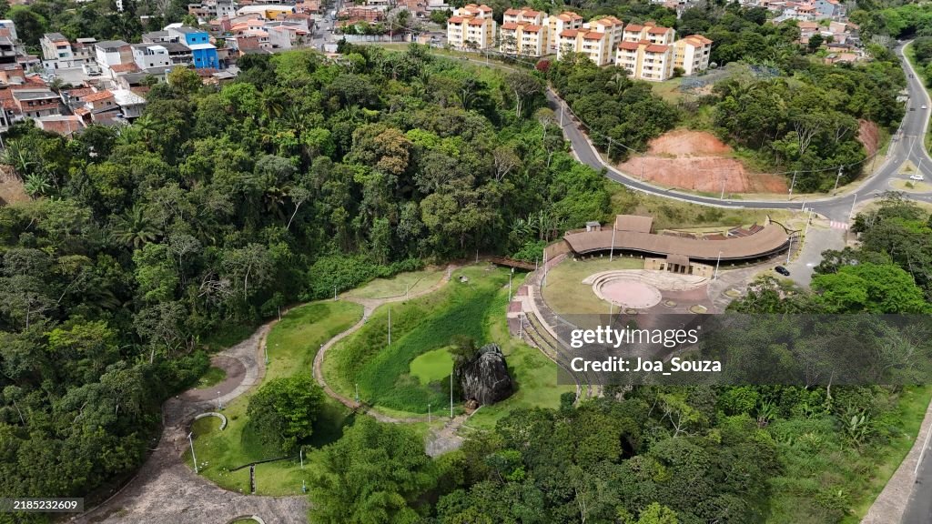 Pedra de xango park in salvador
