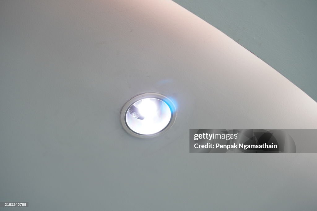 Downlight in ceiling
