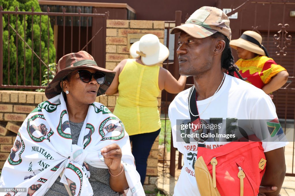 Operation Dudula Protest Over Spaza Shops In Diepkloof In South Africa