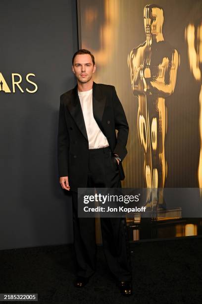 Nicholas Hoult attends the 2024 Governors Awards at Dolby Theatre on November 17, 2024 in Hollywood, California.