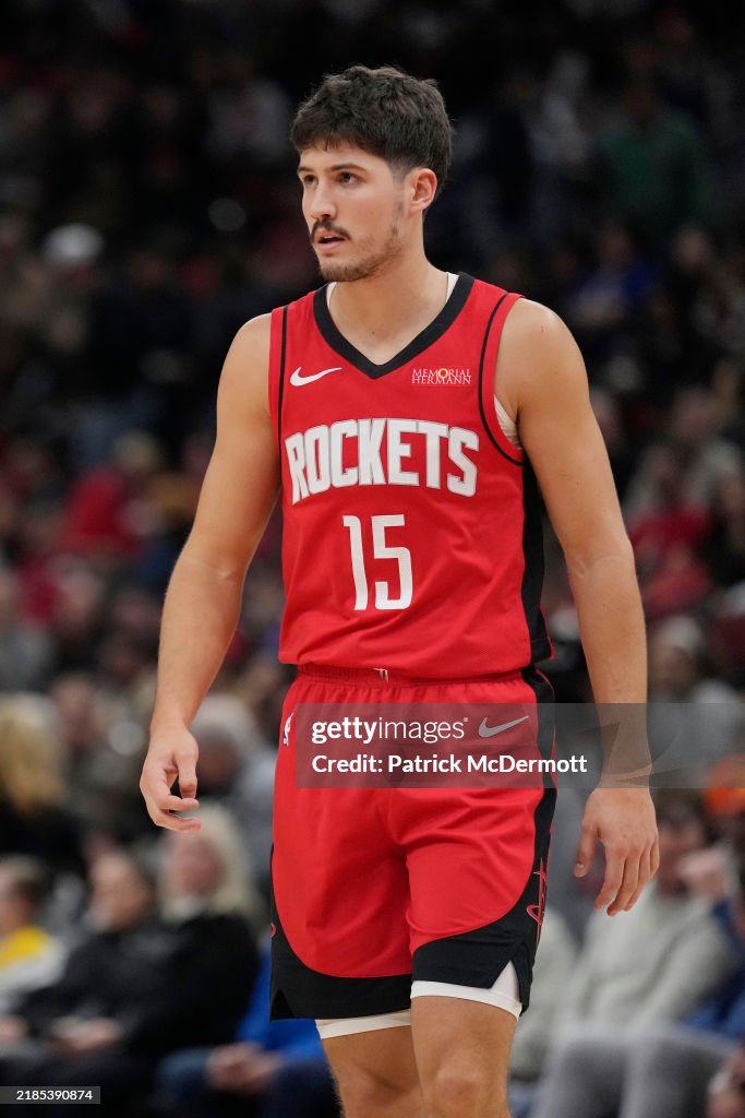 Nba Rockets Reed Reed Sheppard of the Houston Rockets in action against the Chicago ...