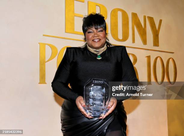 Honoree Da'Vine Joy Randolph, recipient of the People’s Choice award, attends EBONY Power 100 Gala 2024 at Nya Studios on November 17, 2024 in Los...