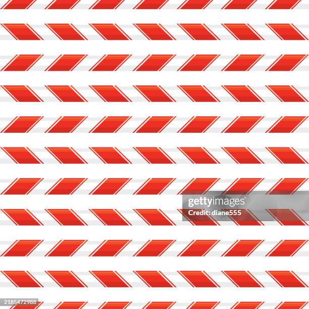 candy cane stripes seamless pattern - candy cane pattern stock illustrations