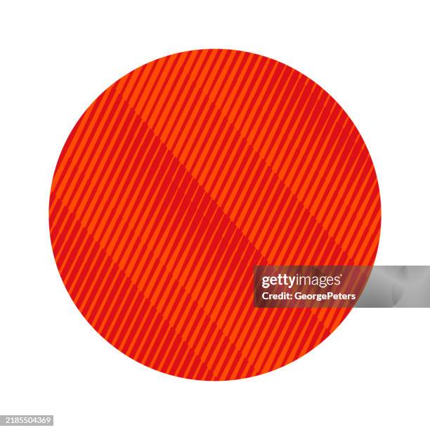 Diagonal In Circle Circle With Diagonal Stripes Background High-Res Vector Graphic - Getty ...