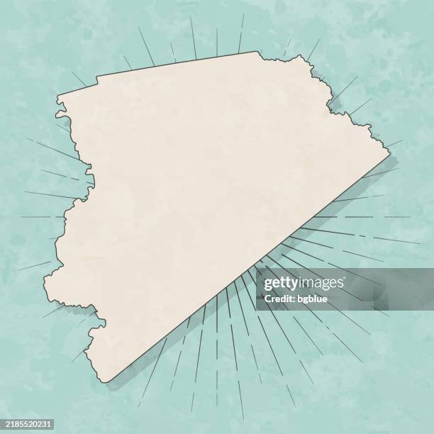 houston county, texas. map in retro vintage style - old textured paper - houston space stock illustrations