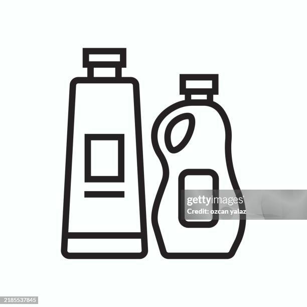 recycling and zero waste related line icons set. editable stroke.global warming, sustainable lifestyle,material - waste sorting stock illustrations