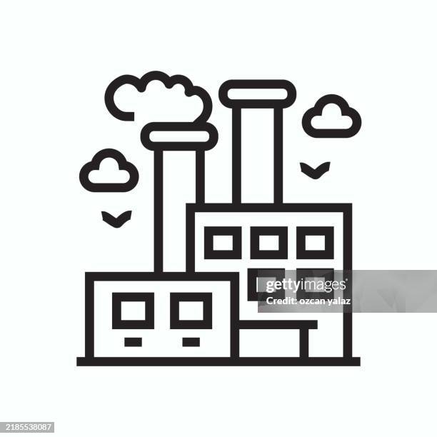 recycling and zero waste related line icons set. editable stroke.global warming, sustainable lifestyle,material - waste sorting stock illustrations