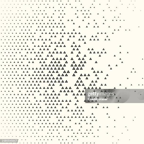 Fading Triangular Pattern With Horizontal Gradient High-Res Vector ...