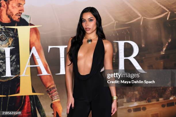 Krislian Rodriguez attends the Los Angeles premiere of Paramount Pictures "Gladiator II" at TCL Chinese Theatre on November 18, 2024 in Hollywood,...
