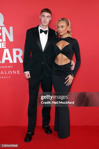 Cole Palmer attends the GQ Men Of The Year Awards 2024 at The Roof Gardens on November 19, 2024 in London, England.