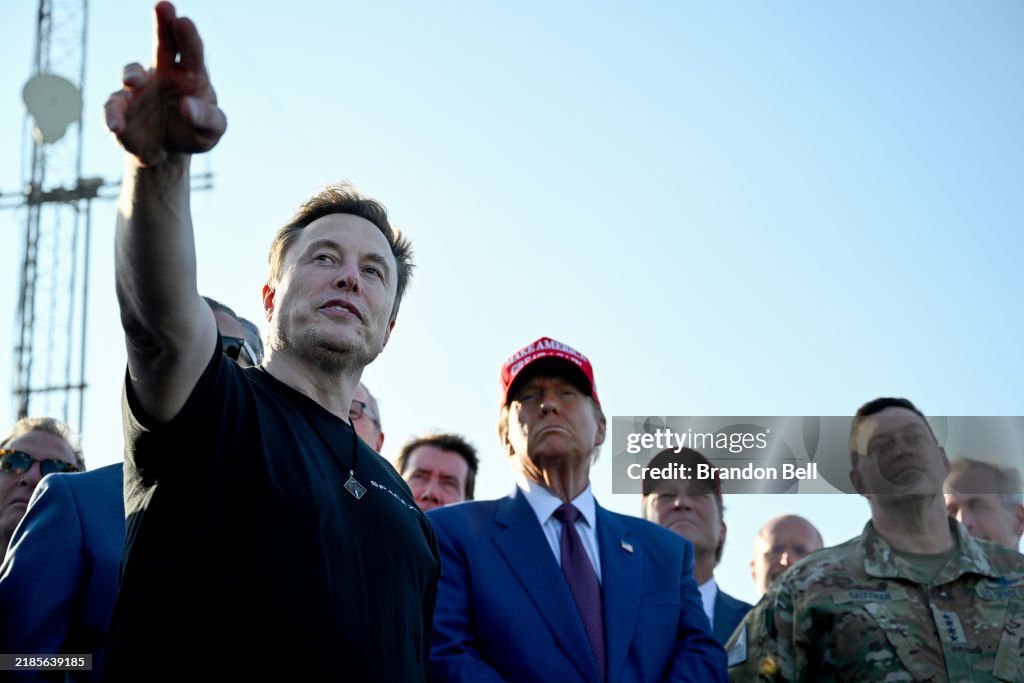 Donald Trump Watches SpaceX Launch Its Sixth Test Flight Of Starship Spacecraft