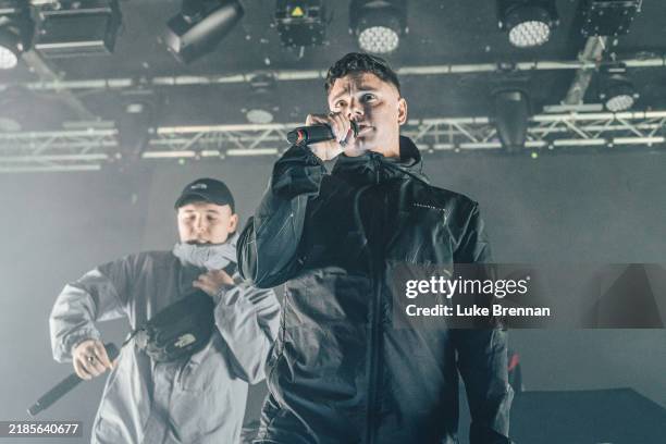 Mo Chara and Móglaí Bap perform at Rock City Nottingham on November 19, 2024 in Nottingham, England.