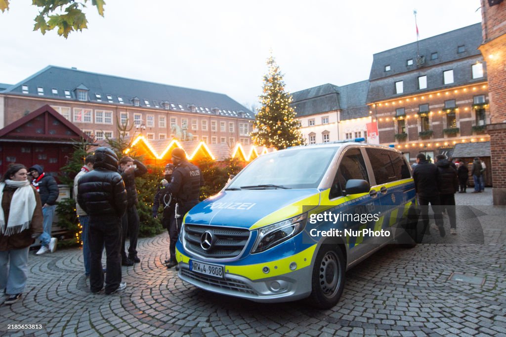 Christmas Market In Duesseldorf