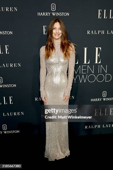 Elisa George Ralph Leila George, wearing Ralph Lauren, attends ELLE's 2024 Women in ...