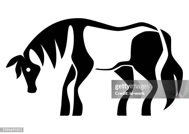 horse symbol - equestrian event stock illustrations