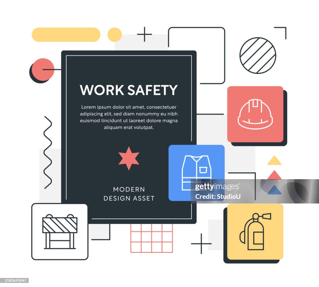 Work Safety Banner Design