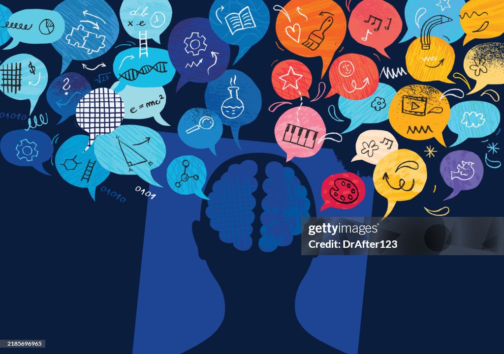 Left Vs Right Brain Concept