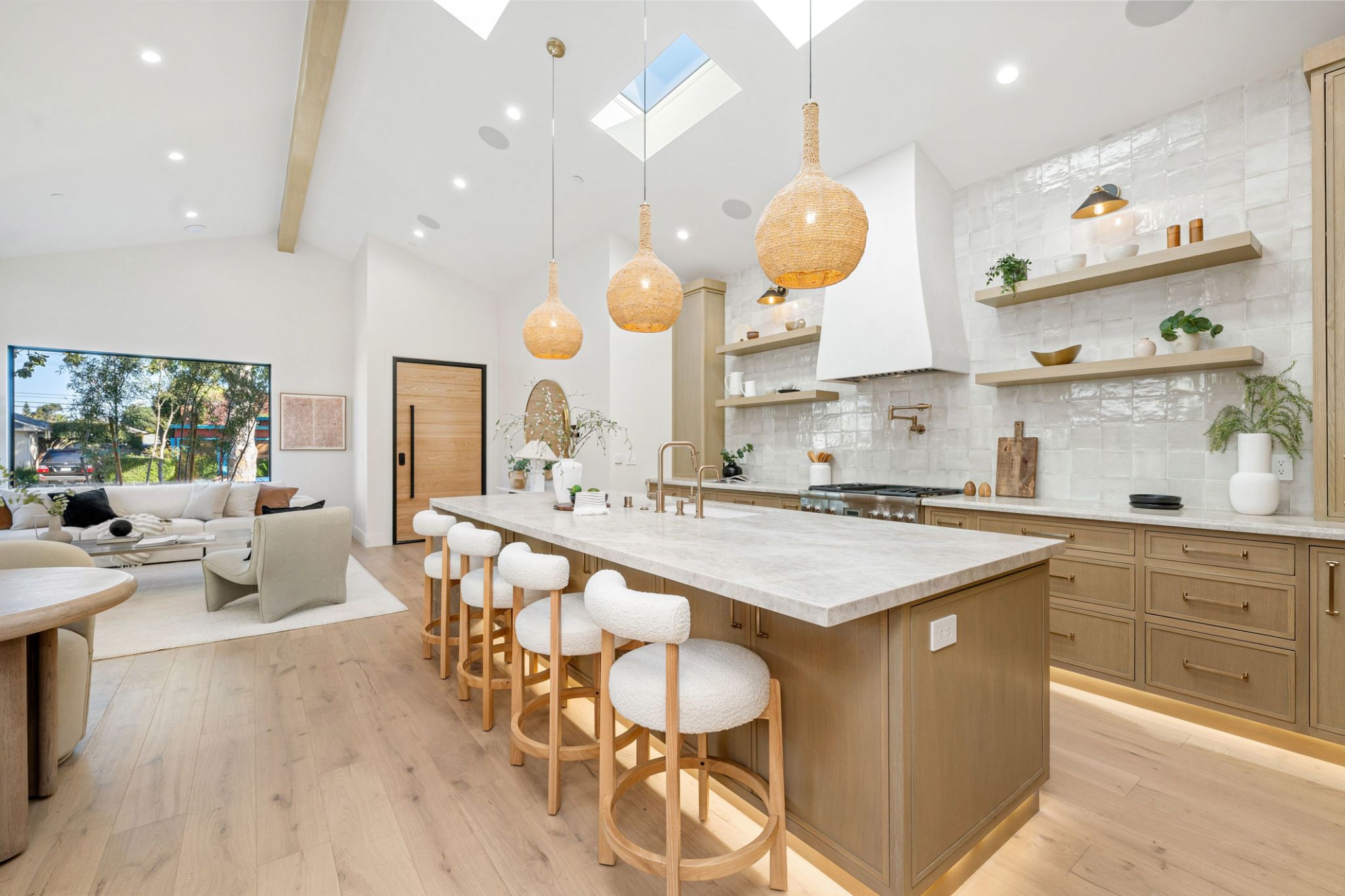 open concept kitchen