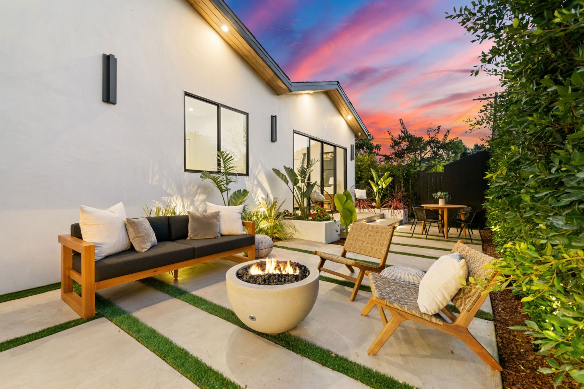 luxury patio