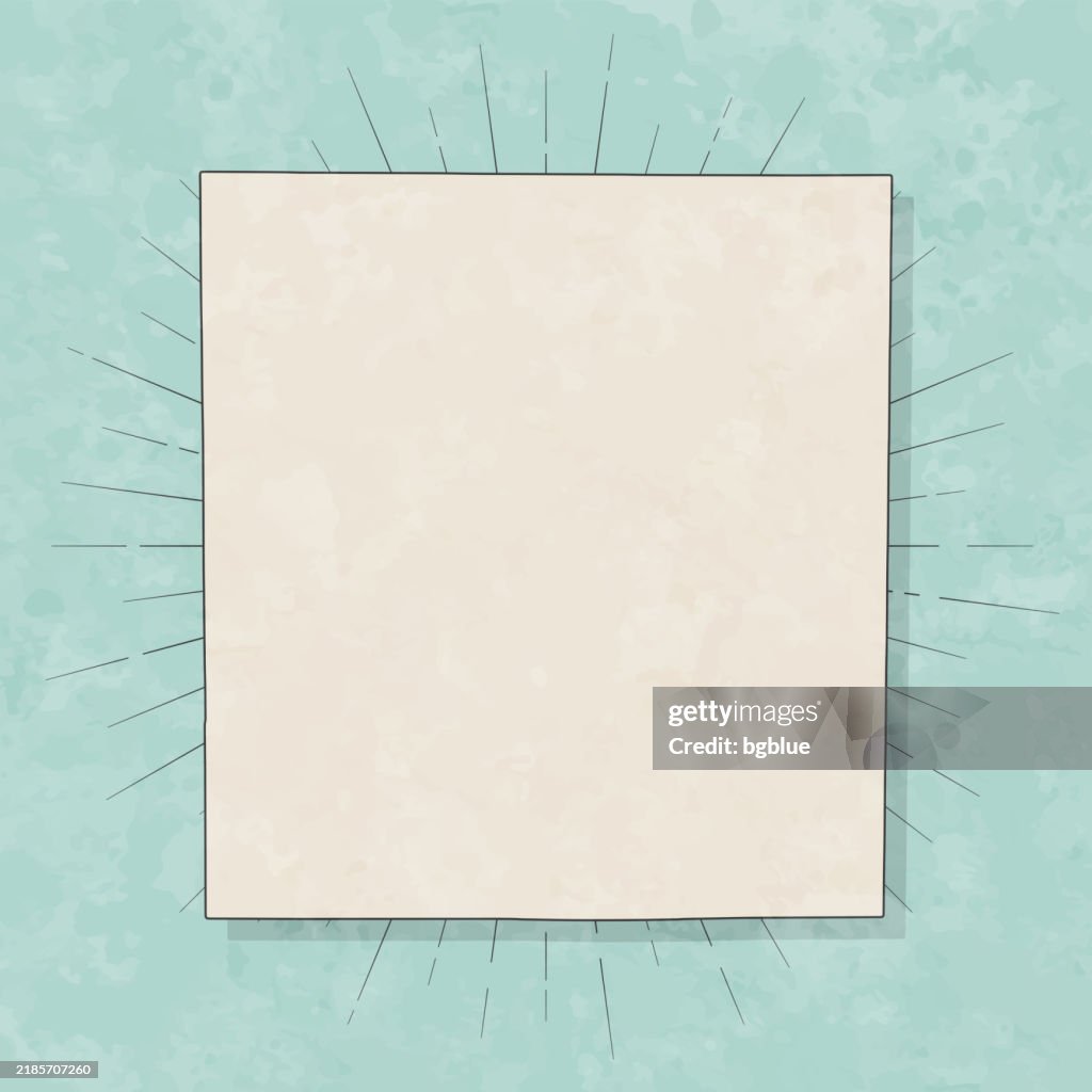 Elkhart County, Indiana. Map in retro vintage style - Old textured paper
