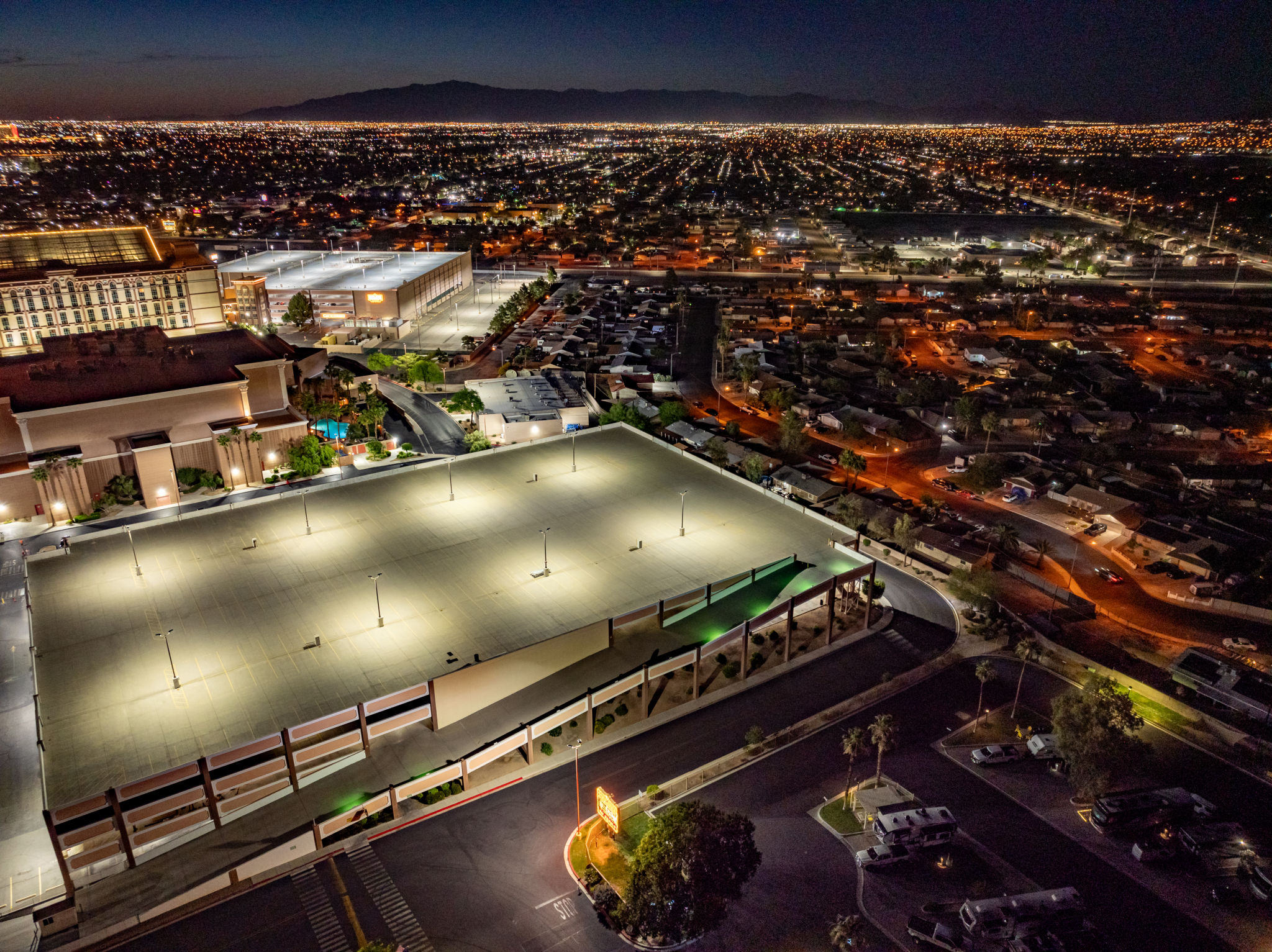 las vegas parking lot