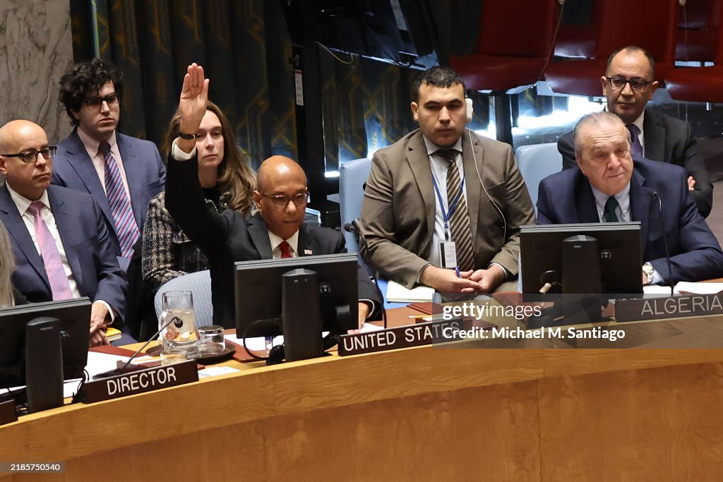 United Nations Security Council Meets On The Middle East