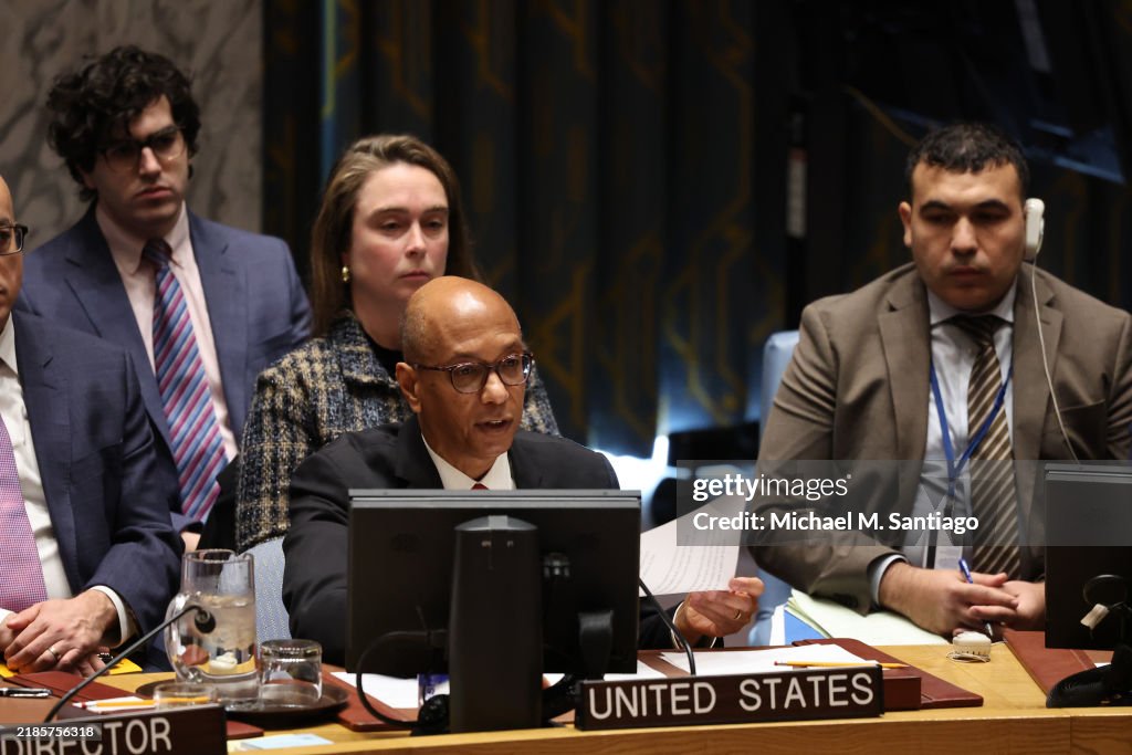 United Nations Security Council Meets On The Middle East