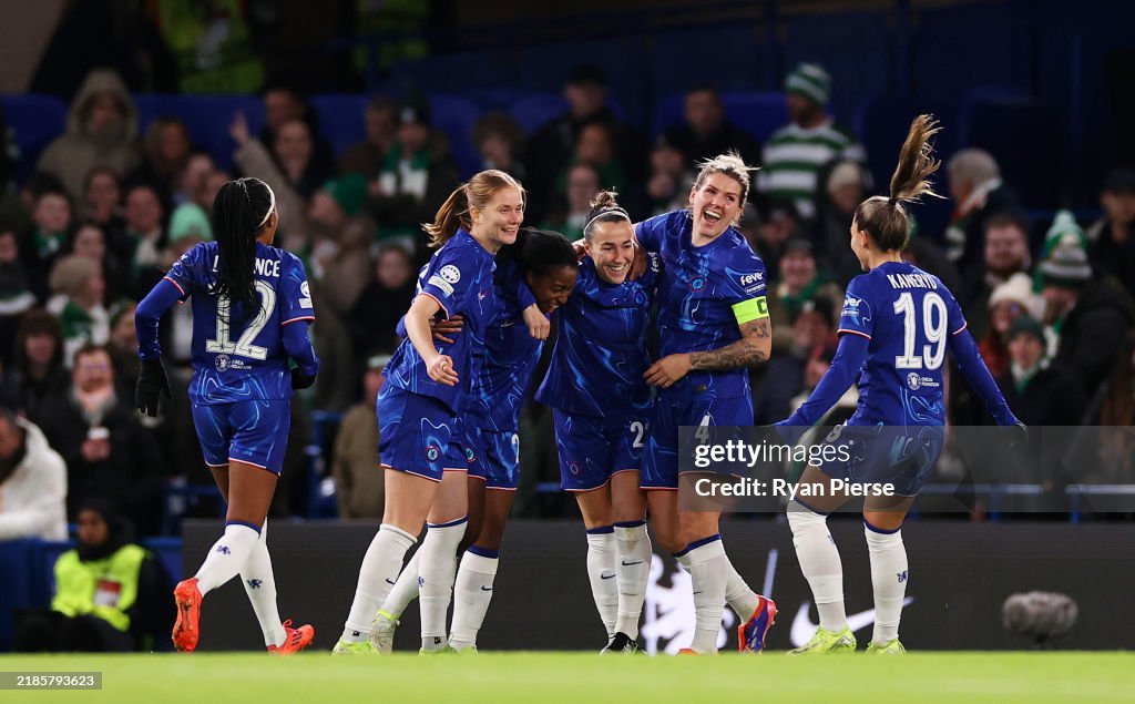 Chelsea FC v Celtic FC - UEFA Women's Champions League 2024/25 Group Stage MD4