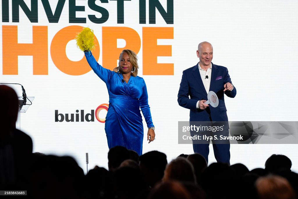 Buildon Dr. Meisha Porter and Marc Friedman attend the buildOn Gala at The ...