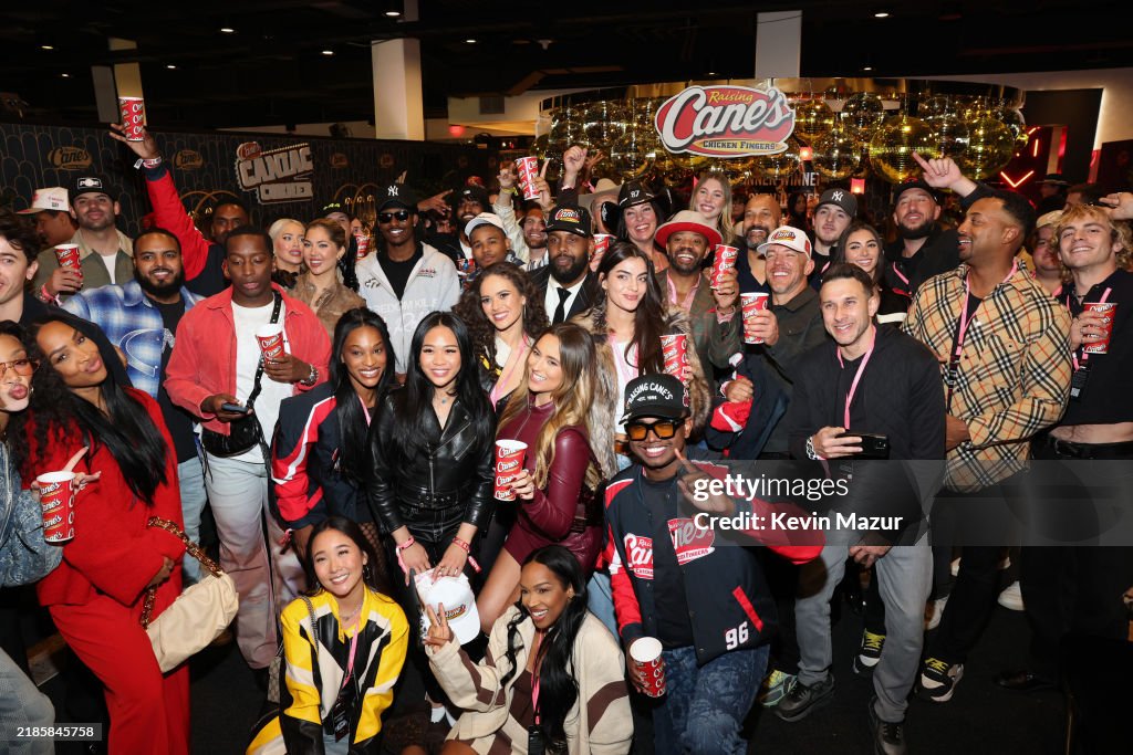 Raising Cane's Owner And Founder Todd Graves Hosts Celebrity Friends At F1 Las Vegas