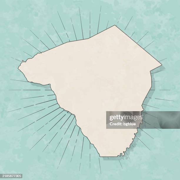 ilustraciones, imágenes clip art, dibujos animados e iconos de stock de condado de lancaster, pensilvania. mapa en estilo retro vintage - papel texturizado antiguo - condado de lancaster pensilvania