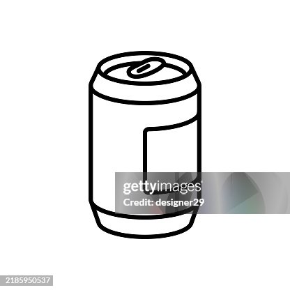 Drink can icon vector design Drink can icon vector design