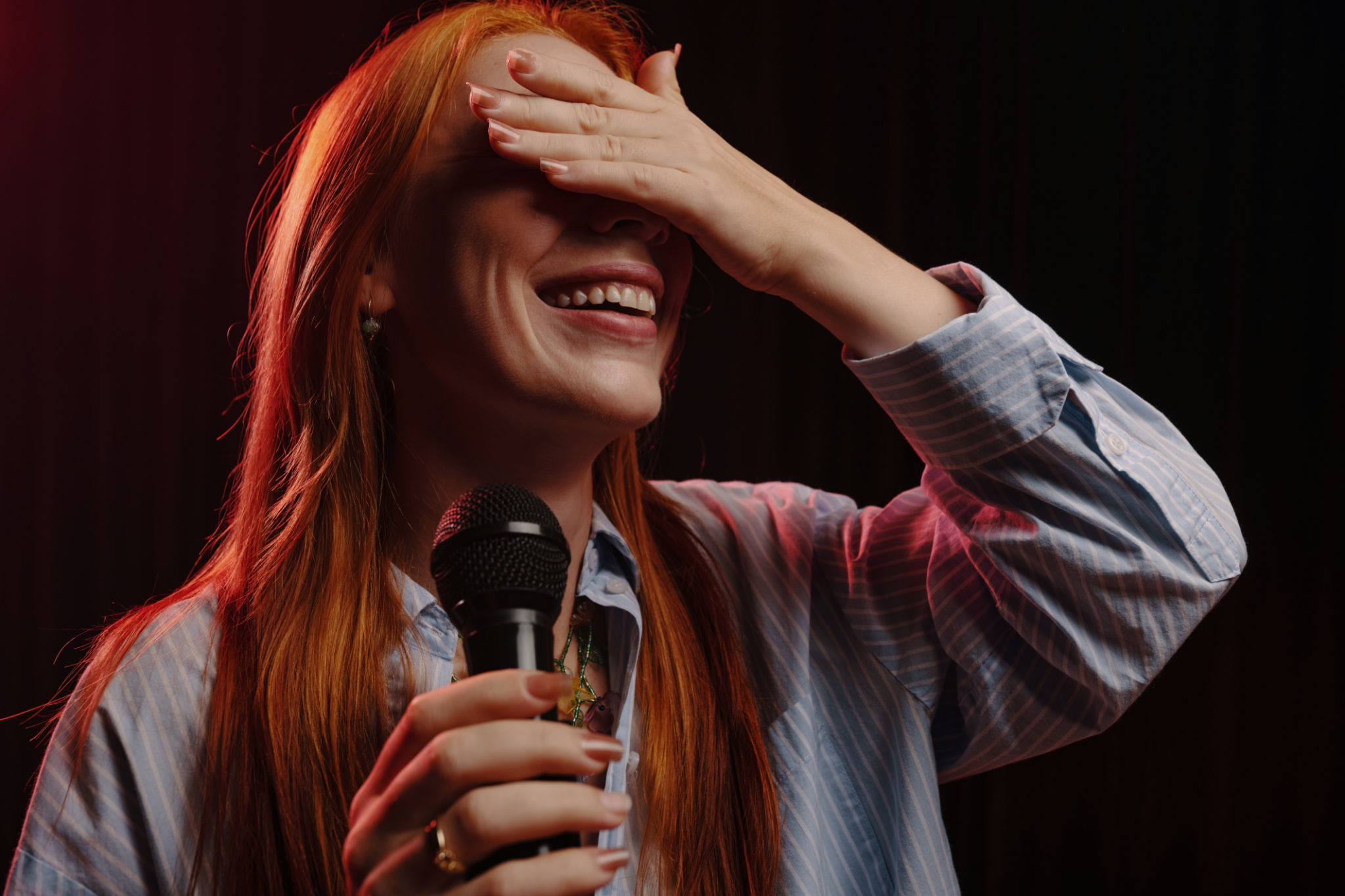 comedy show laughter