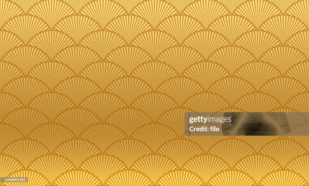 Seamless répétitif tuile Tropical Palm rétro feuille feuille fronde fond