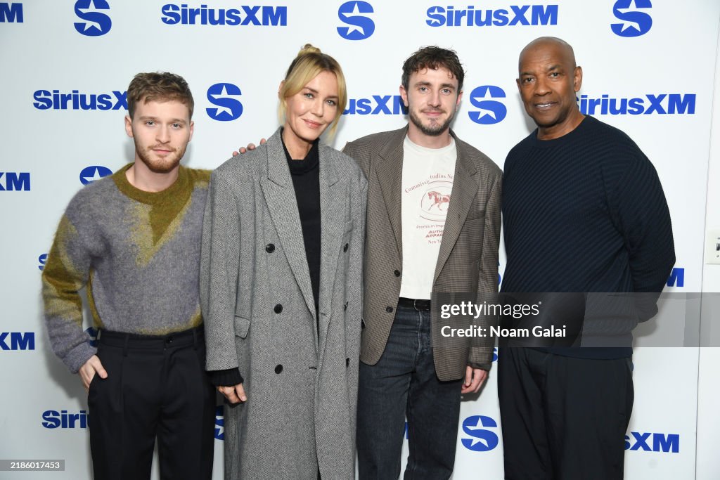 The Cast Of "Gladiator II" Attends A SiriusXM Town Hall With Host Mike Muse