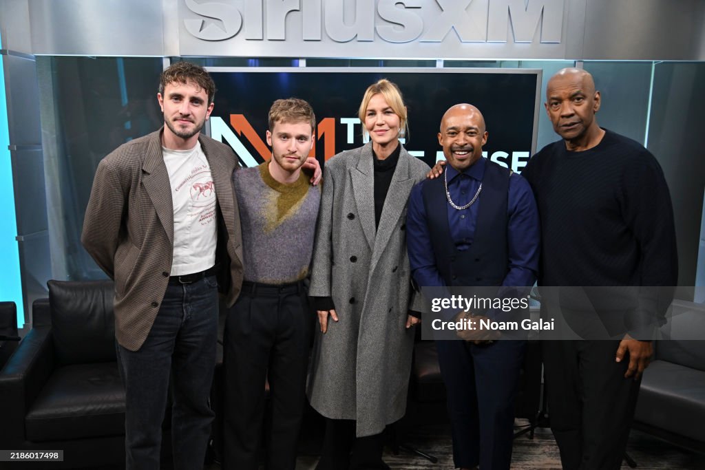 The Cast Of "Gladiator II" Attends A SiriusXM Town Hall With Host Mike Muse
