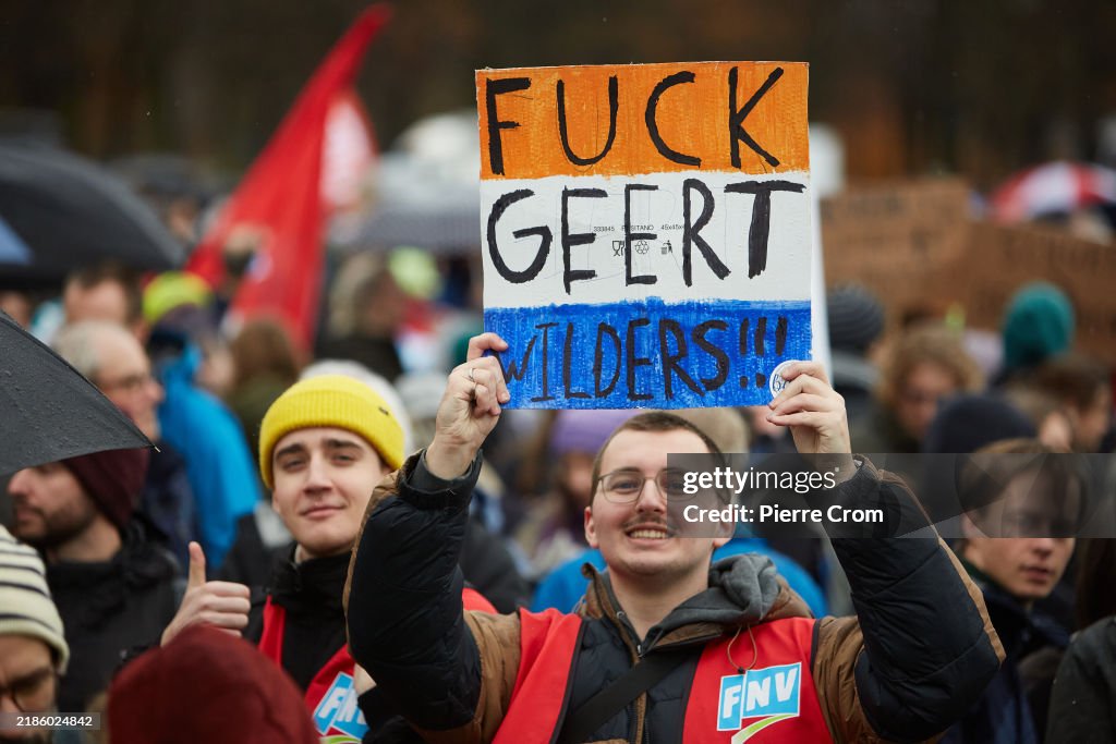 University Staff And Students Protest Budget Cuts