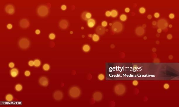 modern christmas background with bokeh lights design - christmas studio backdrop stock illustrations